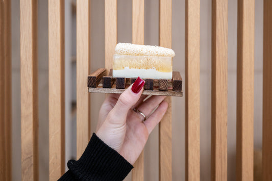 Peya Cosmetics Loofah Soap - Silky Touch Honey & Milk