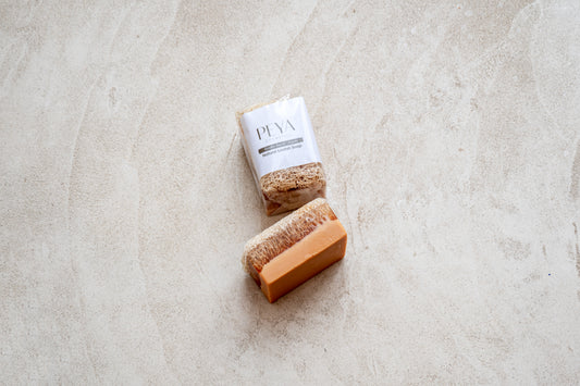Peya Cosmetics Loofah Soap - Golden Repair Argan